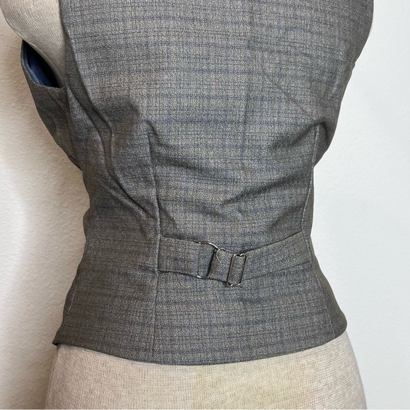 Mistress Rocks Gray Vest - Picture 4 of 6